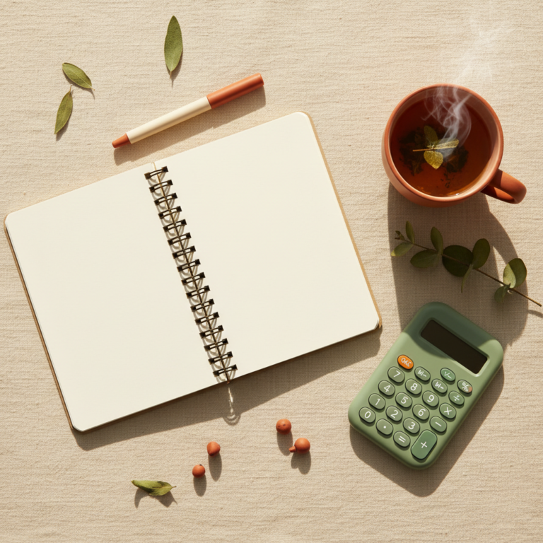 A health practitioner's desk