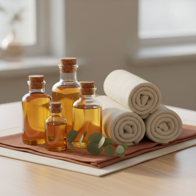 Massage therapy supplies